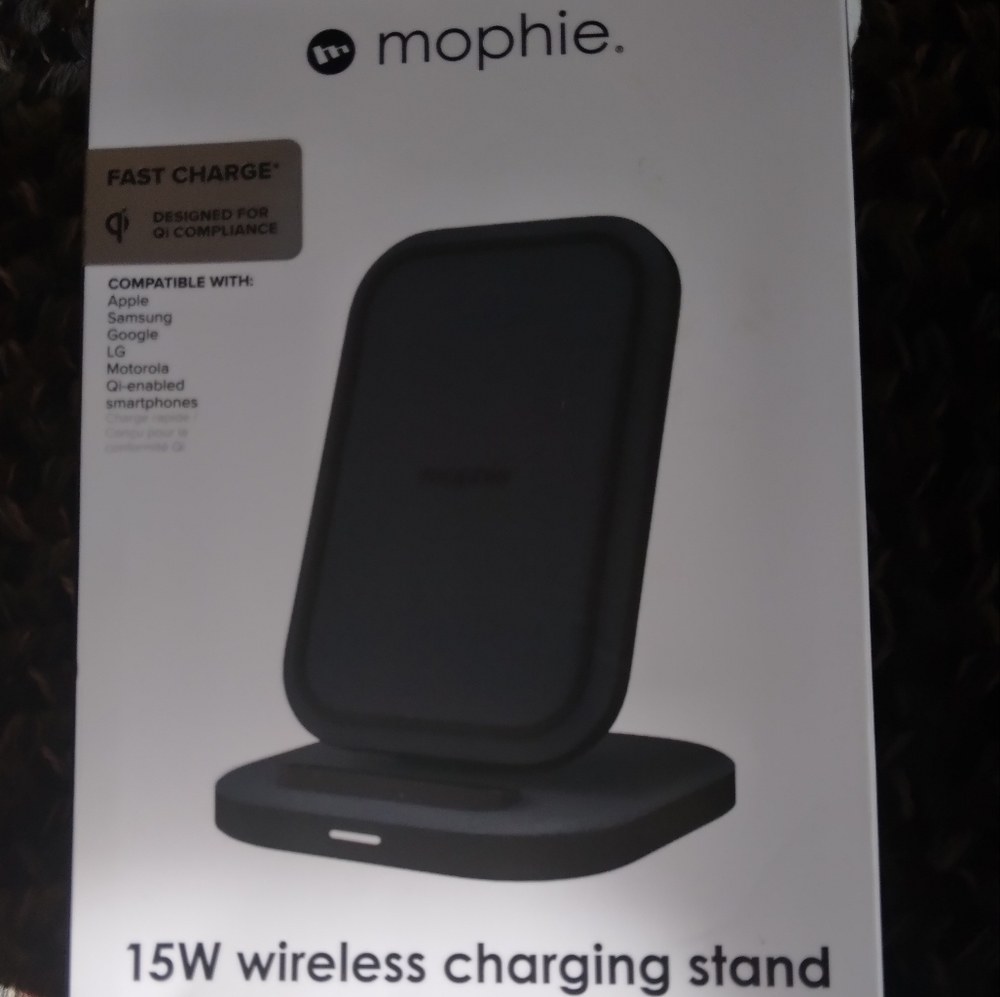 *Mophie* 15W wireless charging stand *fast charge*